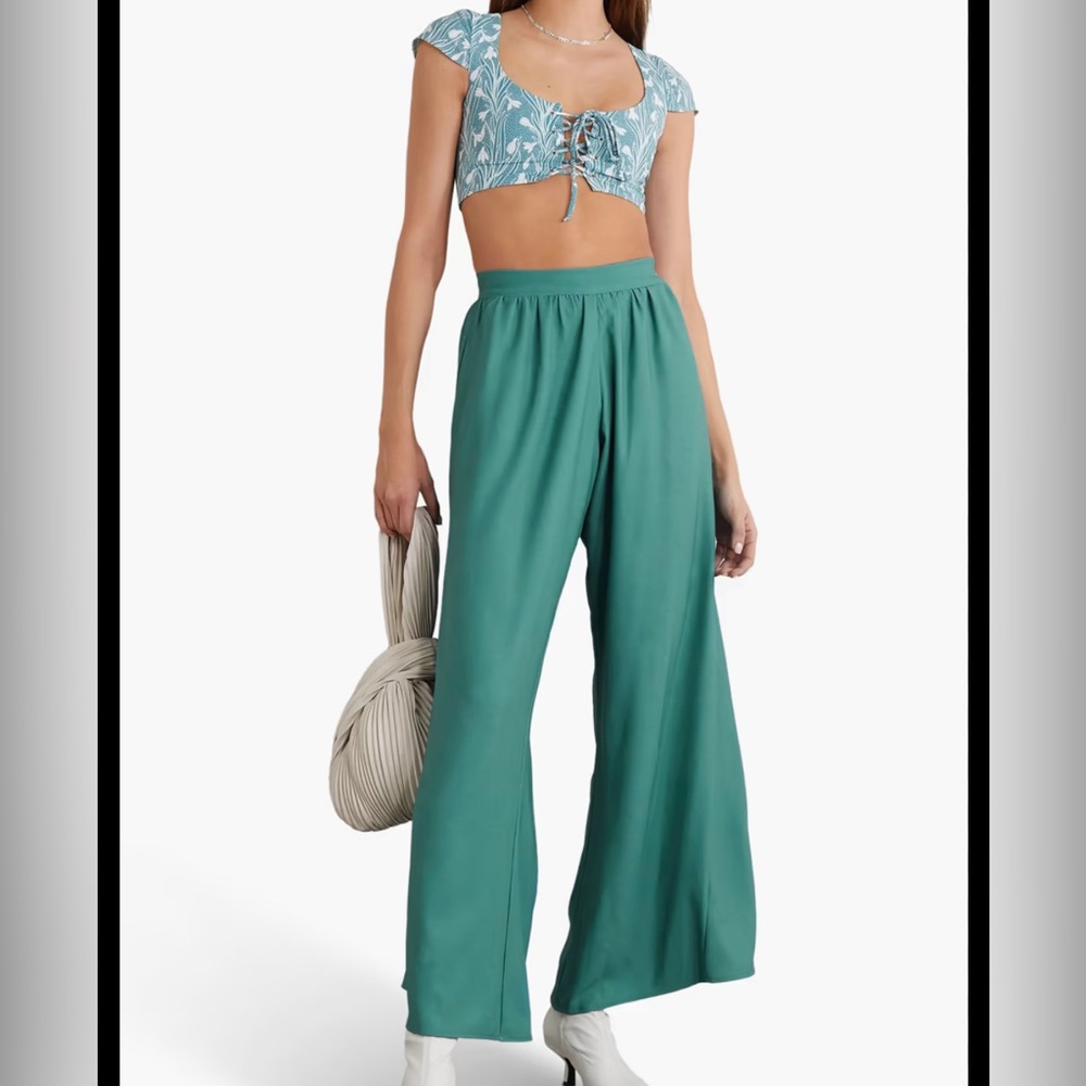 Miaou Arielle crepe wide leg pants!